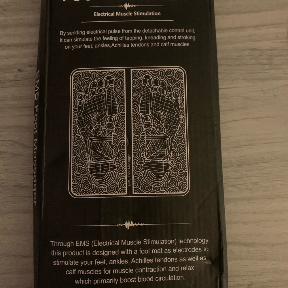 Electrical Muscle Stimulation Device - Black